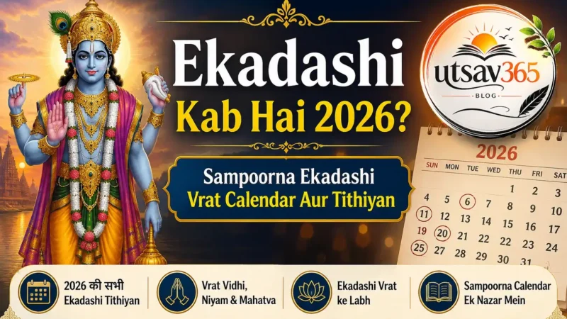 Ekadashi Kab Hai 2026? Sampoorna Ekadashi Vrat Calendar Aur Tithiyan