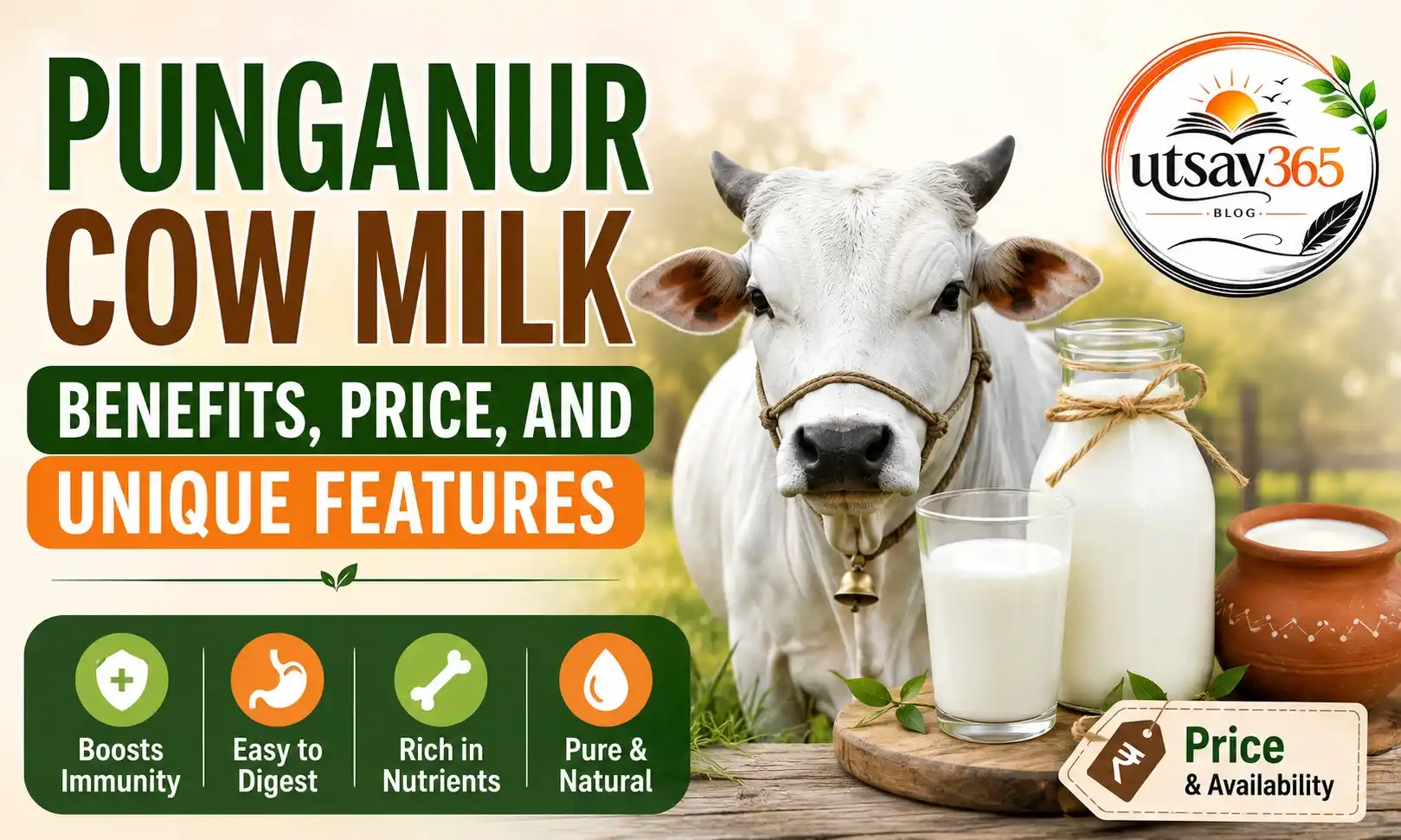 Punganur Cow Milk Benefits, Price, and Unique Features